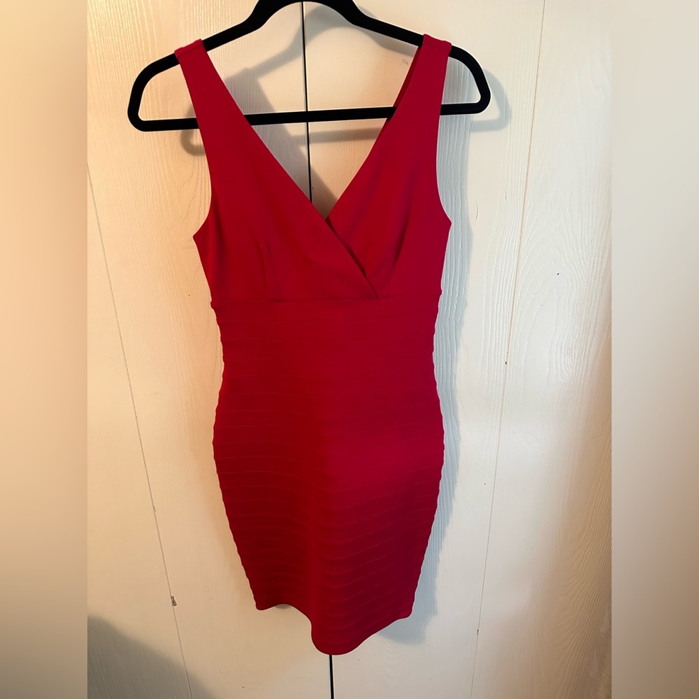 Express Pink Bodycon Dress